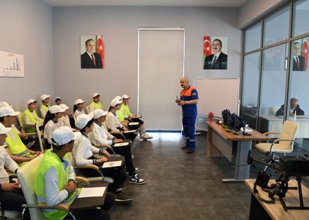 "Azərişıq" uşaqlarla birgə təlim keçirdi - FOTO + VİDEO
