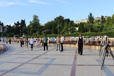 Xətai rayonunda Milli Qurtuluş Günü ilə bağlı silsilə tədbirlər davam edir - FOTOLAR