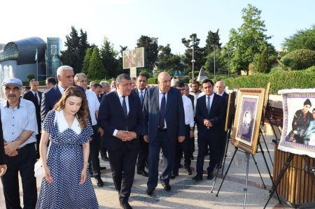 Xətai rayonunda Milli Qurtuluş Günü ilə bağlı silsilə tədbirlər davam edir - FOTOLAR