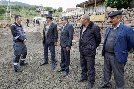 “AzerGold” QSC tərəfindən ucqar Çovdar kəndində içməli su təminatı yaxşılaşdırılıb - FOTO