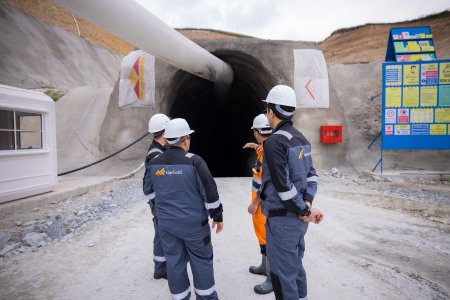 “AzerGold” QSC-nin İşçi qrupu hasilatın pay bölgüsü haqqında Saziş çərçivəsində Gədəbəydəki mədənlərə baxış keçirib