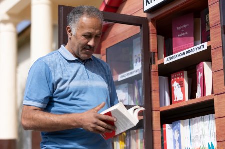 “Kitab köşkü” – “AzerGold” QSC-dən daha bir maarifləndirici layihə - FOTO