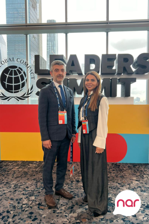 “Nar” BMT Qlobal Sazişinin Liderlər Zirvəsində iştirak etdi - FOTO