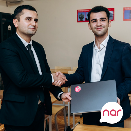 “Nar” Gəncədə tələbələr üçün mobil rabitə laboratoriyası təsis etdi - FOTO “Nar” Gəncədə tələbələr üçün mobil rabitə laboratoriyası təsis etdi - FOTO