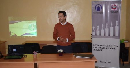 25 region gəncinin iştirakı ilə Karyera Planlaması Məktəbi təşkil olundu