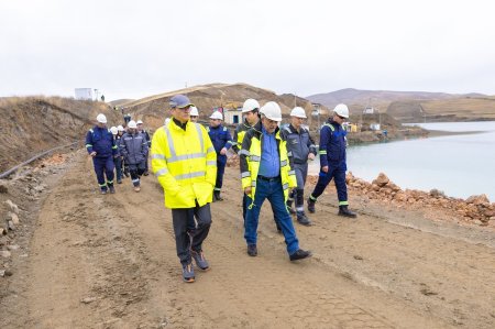 “AzerGold” QSC-nin nümayəndə heyəti “Gədəbəy” saziş sahəsinə növbəti dəfə səfər edib