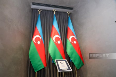 Azərbaycan Bayrağı “Ginnesin rekordlar kitabı”na düşdü 