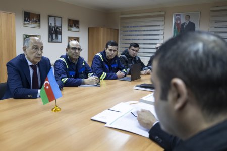 Gədəbəydə “AzerGold” və “R.V. Investment Group Services, LLC ABŞ” arasında görüş keçirilib - FOTO