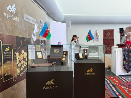 Azərbaycan şirkətinin qızıl və gümüş sikkə kolleksiyaları İsveçrədə nümayiş olunub