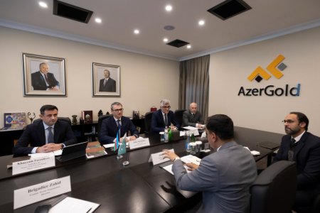 “AzerGold”da Pakistanın “Frontier Works Organization” şirkətinin nümayəndə heyəti ilə görüş keçirilib
