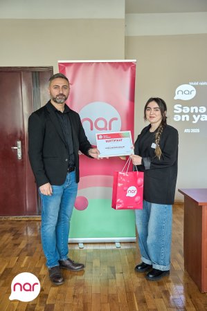 “Nar” AZTU tələbələri ilə mobil rabitə üzrə təcrübəsini paylaşmağa davam edir “Nar” AZTU tələbələri ilə mobil rabitə üzrə təcrübəsini paylaşmağa davam edir