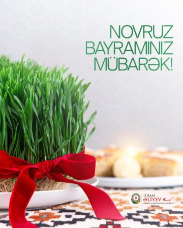 Prezidentdən Novruz paylaşımı