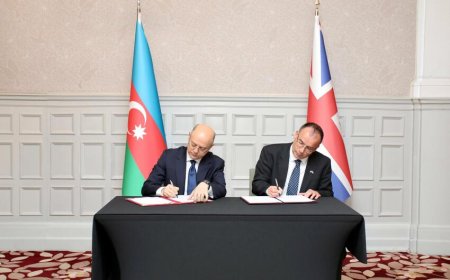 Azərbaycanla Britaniya arasında memorandum imzalandı