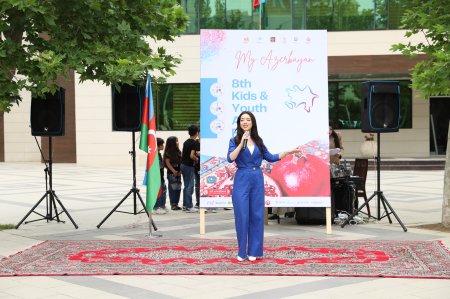 Xətai rayonunda “Azərbaycanım” Beynəlxalq VIII Uşaq və Gənc Rəsm Festivalı çərçivəsində mükafatlandırılma mərasimi keçirildi - FOTO