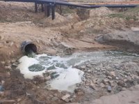 Ceyranbatan və Masazır duz gölləri kanalizasiya ilə necə zəhərlənir? -BU DA FAKT!/FOTOLAR