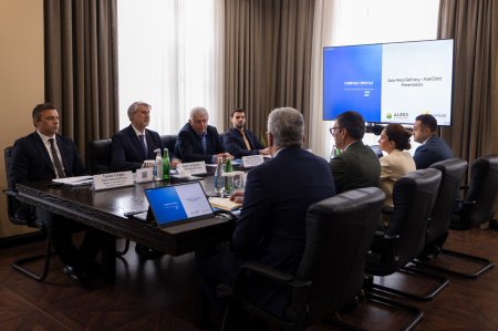 “AzerGold” QSC-də Türkiyənin “Aleks Metal Rafineri” şirkətinin  rəhbəri ilə görüş keçirilib