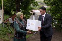 Daşkəsəndə Qurban bayramı münasibətilə sosial yardım aksiyası keçirilib - FOTO