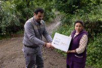 Daşkəsəndə Qurban bayramı münasibətilə sosial yardım aksiyası keçirilib - FOTO
