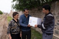Daşkəsəndə Qurban bayramı münasibətilə sosial yardım aksiyası keçirilib - FOTO