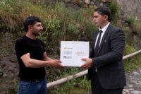 Daşkəsəndə Qurban bayramı münasibətilə sosial yardım aksiyası keçirilib - FOTO
