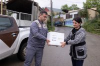 Daşkəsəndə Qurban bayramı münasibətilə sosial yardım aksiyası keçirilib - FOTO