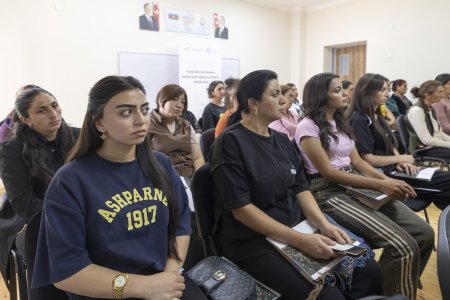 “Daşkəsəndə qadınların məşğulluğunun artırılması” layihəsi çərçivəsində növbəti maarifləndirici seminar təşkil edilib - FOTO