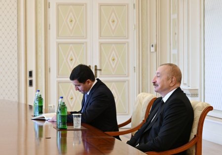 Prezident Maqdalena Qrononu qəbul edib