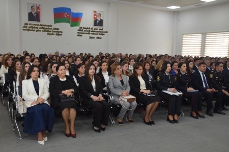 Quba rayonu üzrə təhsil işçiləri ilə görüş keçirilib.