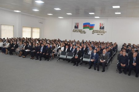 Quba rayonu üzrə təhsil işçiləri ilə görüş keçirilib.