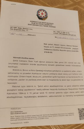 Şəhidin xatirəsinə icazə verilmir – qanun bəndinə ilişən ədalət