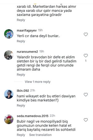 Alıcı “Bravo”nun satdığı ətdən iyrənir, “Bravo” isə ətini reklam edir – Video