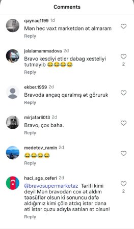 Alıcı “Bravo”nun satdığı ətdən iyrənir, “Bravo” isə ətini reklam edir – Video
