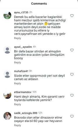 Alıcı “Bravo”nun satdığı ətdən iyrənir, “Bravo” isə ətini reklam edir – Video