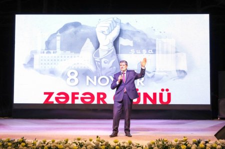 Xətai rayonunda "Zəfər Günü" qeyd edildi - FOTOLAR