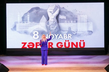 Xətai rayonunda "Zəfər Günü" qeyd edildi - FOTOLAR
