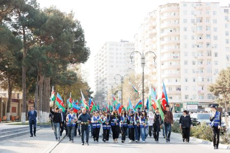 Zəfər Günü Abşeron rayonunda coşqu ilə qeyd olunub - FOTO
