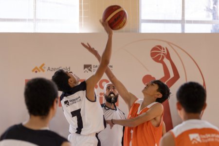 Daşkəsəndə məktəblilər arasında basketbol turniri keçirilib