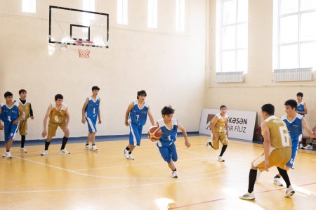 Daşkəsəndə məktəblilər arasında basketbol turniri keçirilib
