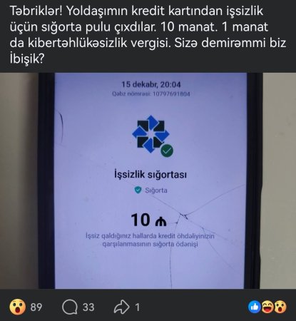 İşsizlərdən 10 manat pul çıxılır? — DETALLAR