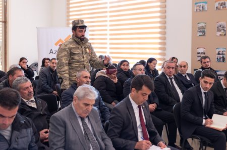 “AzerGold” QSC Göygöldə yerli icmalarla növbəti görüş keçirib