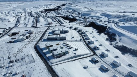 Səmadan görünən nizam: Horovlu kəndində qış mənzərəsi