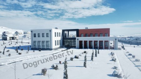 Səmadan görünən nizam: Horovlu kəndində qış mənzərəsi