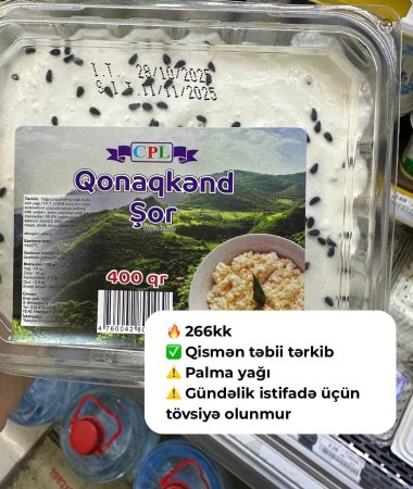 “Caspian Prodakşn Layn”ın şorları: Təbii adı altında kimyəvi tərkib – Foto