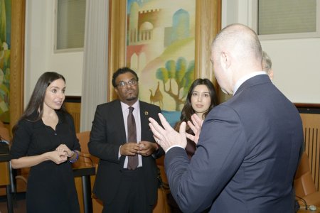 Leyla Əliyeva Cenevrədə müzakirələrdə iştirak etdi - FOTOLAR Leyla Əliyeva Cenevrədə müzakirələrdə iştirak etdi - FOTOLAR
