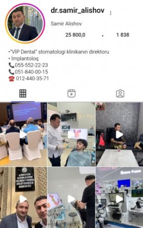 “İdrak” liseyinin təsisçisinin oğlu bu özəl stomatoloji klinikanın rəhbəridir “İdrak” liseyinin təsisçisinin oğlu bu özəl stomatoloji klinikanın rəhbəridir