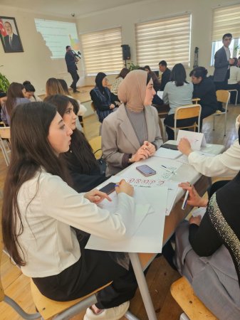 Zərdabda “Qalib liderin yolunda: Gənc müəllimlər arasında ideya müsabiqəsi” keçirilib –FOTO