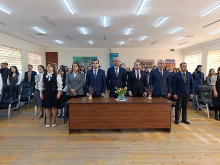 Zərdabda “Qalib liderin yolunda: Gənc müəllimlər arasında ideya müsabiqəsi” keçirilib –FOTO
