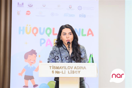 “Nar” uşaq hüquqları sahəsində maarifləndirməni gücləndirir