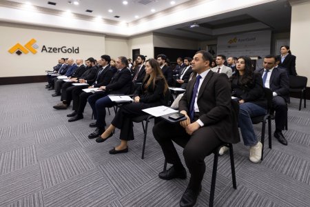 “AzerGold” QSC-də kibertəhlükəsizlik üzrə növbəti təlim keçirilib - FOTO