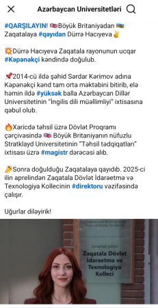 Kollec direktoru insanları təhqir etdi - "Sizin kimi toksik və qurdlu insanlar..." - FOTOFAKT